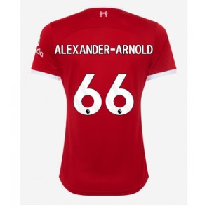 Liverpool Alexander-Arnold #66 Hemmatröja Kvinnor 2023-24 Kortärmad
